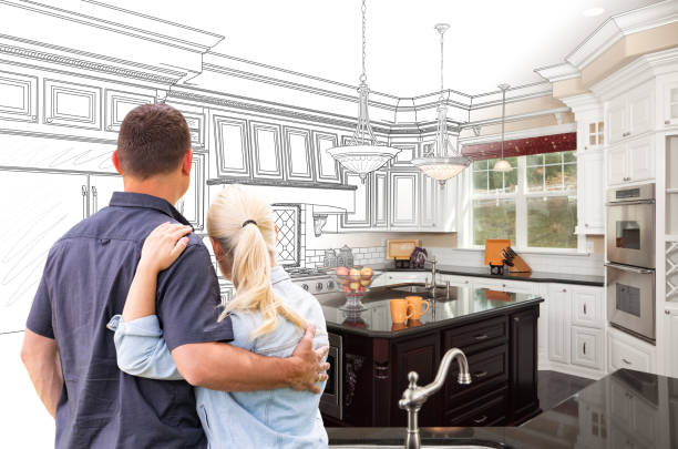 Professional Cabinet Installation technician working in Germantown, OH